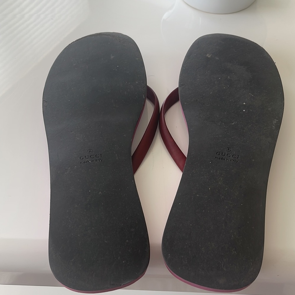 Berry Gucci Slides Authetic - Picture 6 of 6